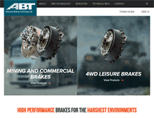 Tablet Screenshot of advancedbraking.com